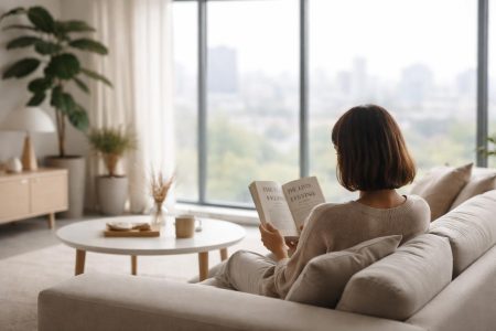 espace-moderne-personne-lisant-canape