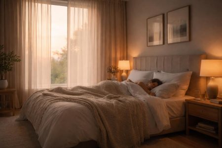 chambre-moderne-lit-personne-lumiere-douce