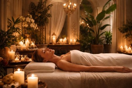personne-table-massage-bougies-plantes