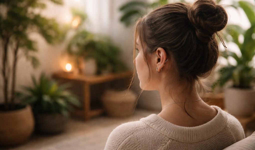 personne-piercing-oreille-ambiance-zen