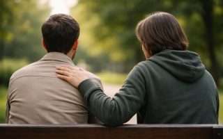 personnes-banc-parc-geste-amical