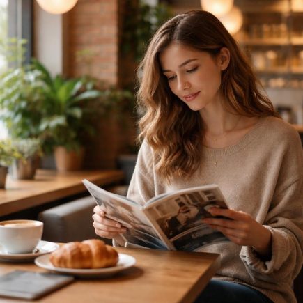 cafe-moderne-lecture-plantes-lumiere