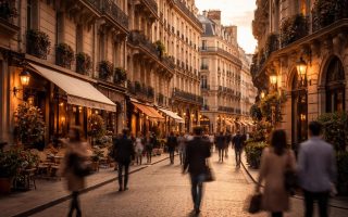 rue-parisienne-batiments-silhouettes-mouvement