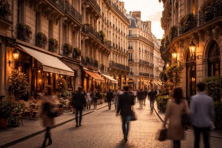 rue-parisienne-batiments-silhouettes-mouvement