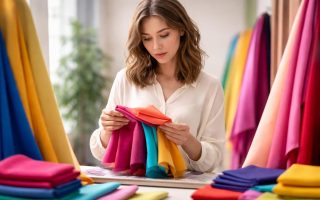 personne-miroir-echantillons-tissus-couleurs