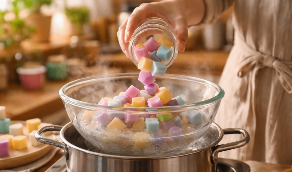 main-savon-colore-bol-verre