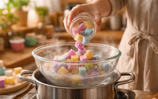 main-savon-colore-bol-verre