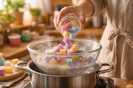 main-savon-colore-bol-verre