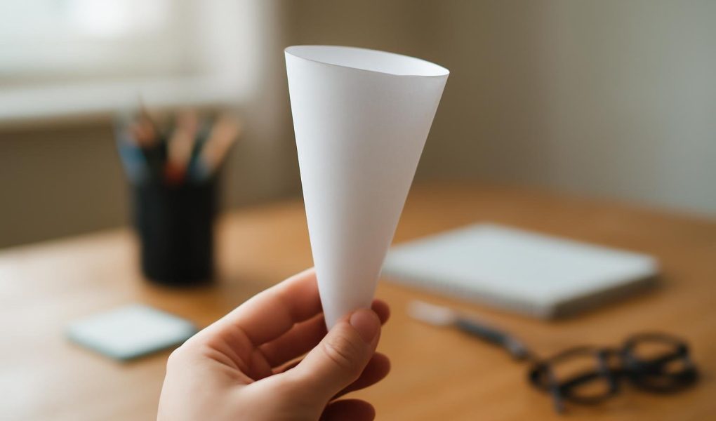 Faire un Cornet avec une Feuille A4 : la Méthode Facile