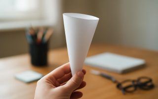 Faire un Cornet avec une Feuille A4 : la Méthode Facile