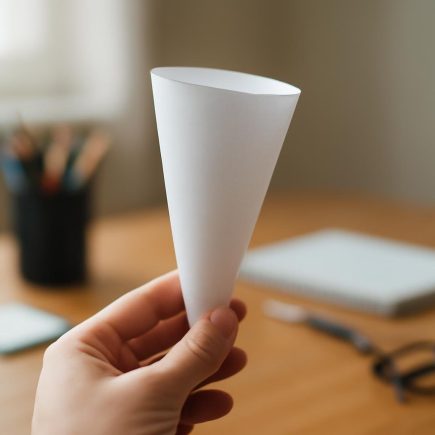 Faire un Cornet avec une Feuille A4 : la Méthode Facile