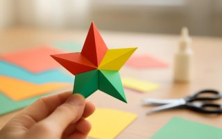 Comment Faire une Étoile en Papier