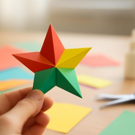 Comment Faire une Étoile en Papier